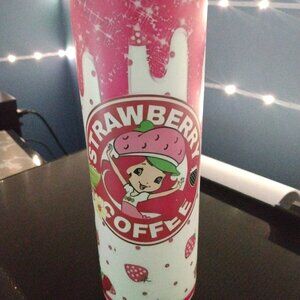 Glow In Dark (Strawberry Coffee) Hot/Cold Drink Holder
